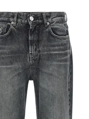 'Stone wash' jeans Man VERSACE Gray