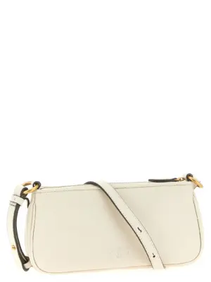 'Half Moon Baguette' mini crossbody bag 105069A0QOZ14Q PINKO White