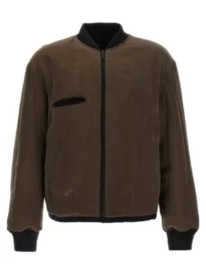 'Fenn' reversible bomber jacket 1171W2812BLK THE ROW Multicolor