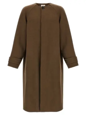 'Kenet' coat 1175W4252OTT THE ROW Brown