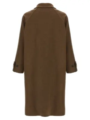 'Kenet' coat Man THE ROW Brown
