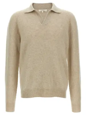 'Leach' polo shirt THE ROW Beige