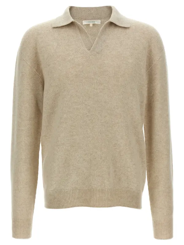 'Leach' polo shirt THE ROW Beige