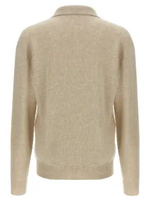 'Leach' polo shirt 1241Y120FOG THE ROW Beige