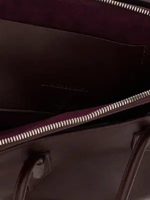 'La Passeggiata Medium' shoulder bag 100% calfskin leather (Bos Taurus) THE ATTICO Purple