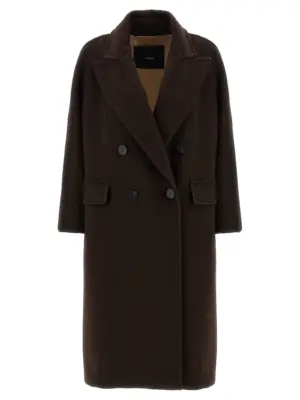 'Angus' coat MAX MARA Brown