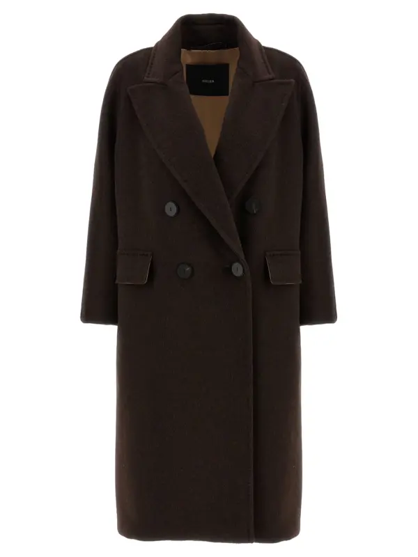 'Angus' coat MAX MARA Brown