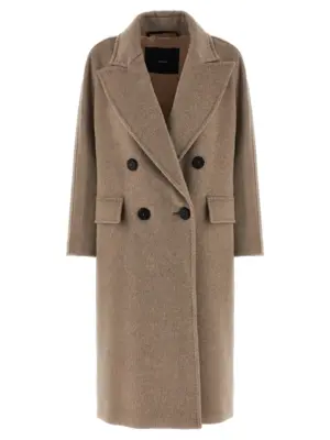 'Angus' coat MAX MARA Beige