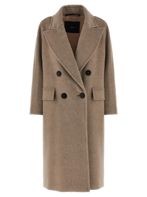 'Angus' coat MAX MARA Beige