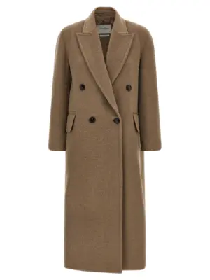 'Armonia1234' long coat MAX MARA Beige
