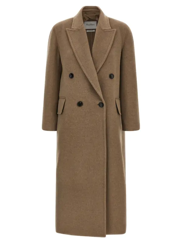 'Armonia1234' long coat MAX MARA Beige