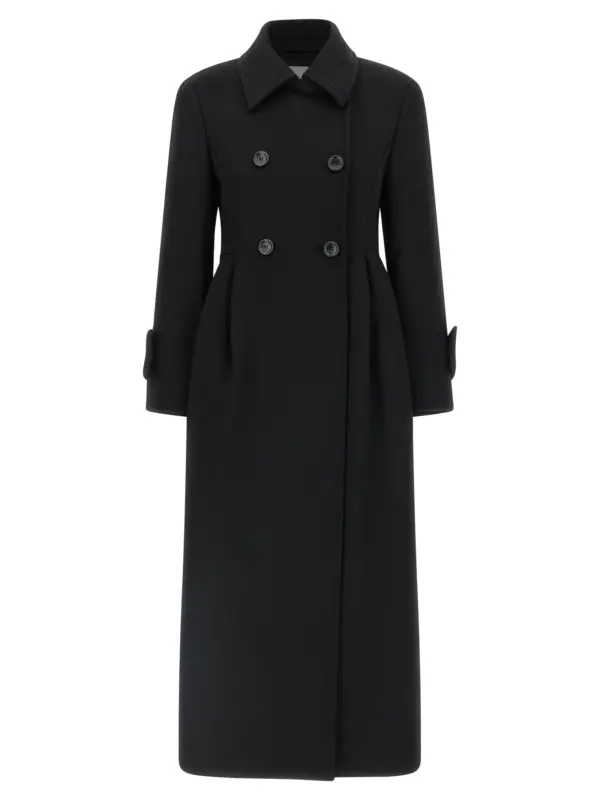 'Beati1234' coat MAX MARA Black