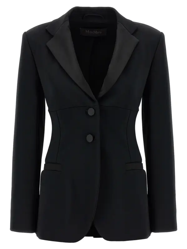 'Oreste' blazer MAX MARA Black