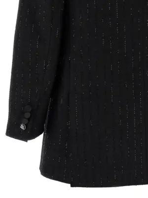 'Appia' blazer 96% virgin wool 4% polyamide MAX MARA Black