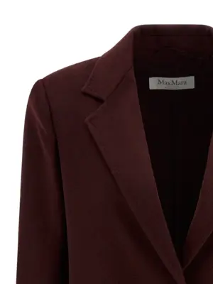 'Ariccia1234' blazer Woman MAX MARA Bordeaux