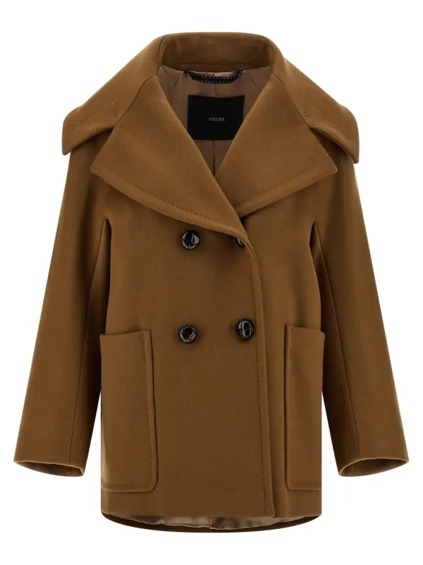 'Mario' coat MAX MARA Brown
