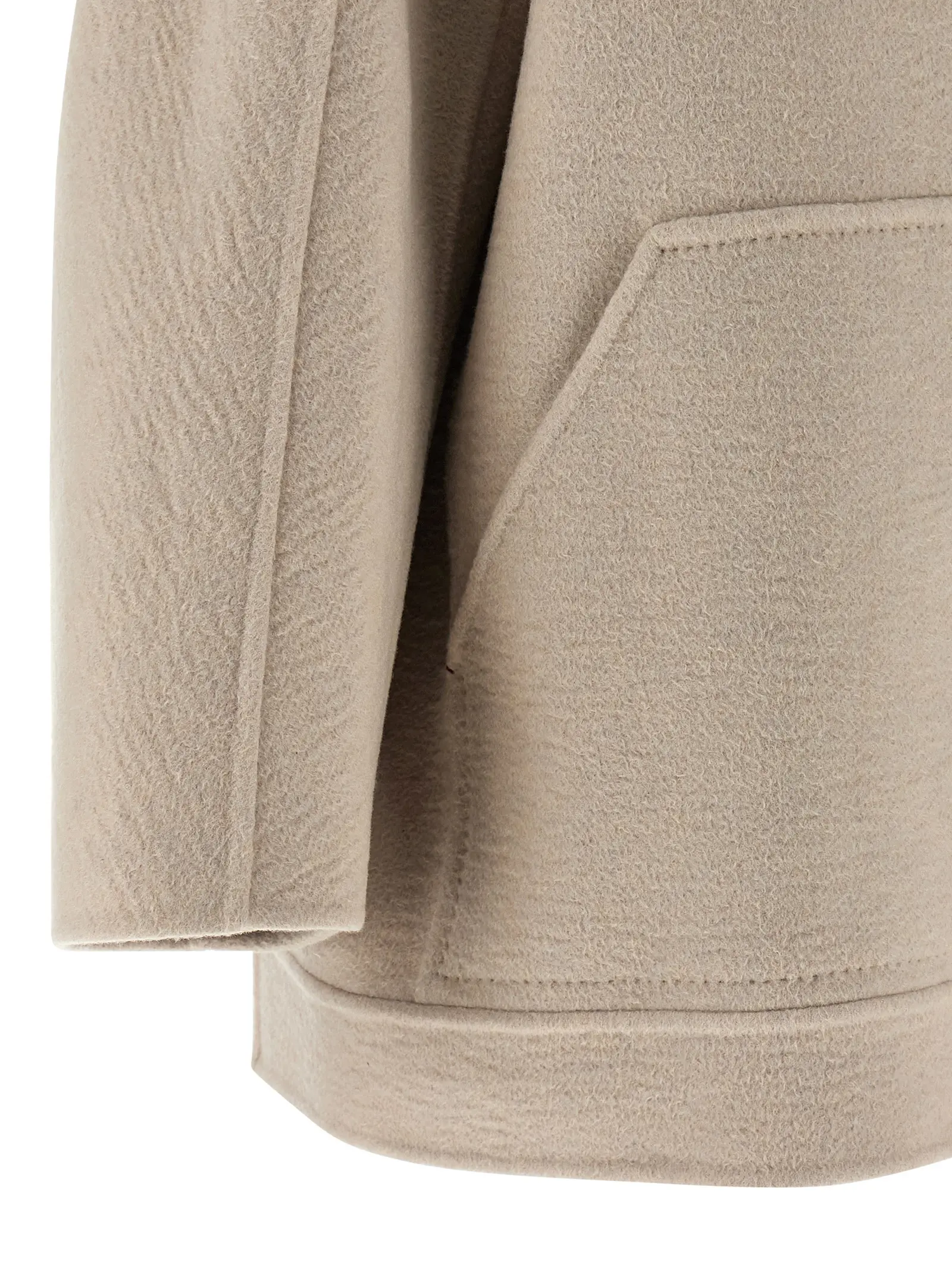 Пальто Gradi Max Mara Бежеве 4 'Gradi' coat 100% cashmere MAX MARA Beige