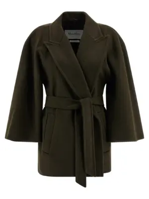 'Verna' coat MAX MARA Green