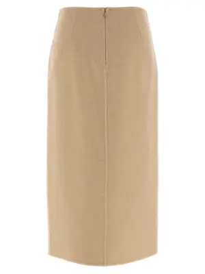 'York' skirt 2521106072600002 MAX MARA Beige