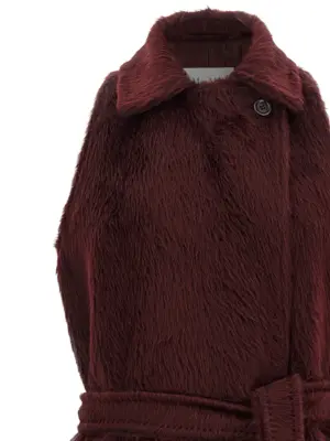 'Abbozzi1234' coat Woman MAX MARA Bordeaux