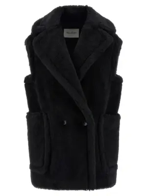 'Bormida1234' vest MAX MARA Black