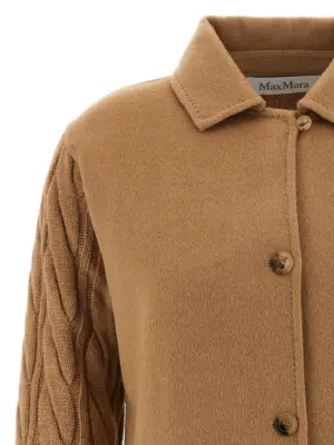 'Tacco' coat Woman MAX MARA Beige