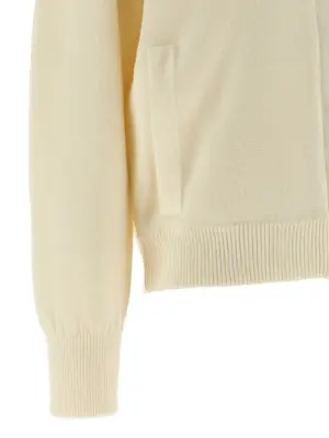 'Pelago' cardigan 100% virgin wool MAX MARA White