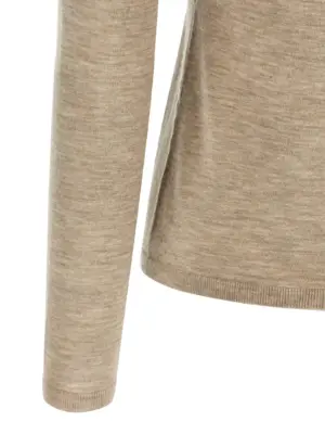 'Meana' turtleneck sweater 100% cashmere MAX MARA Beige