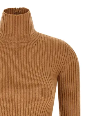 'Aral1234' turtleneck sweater Woman MAX MARA Beige