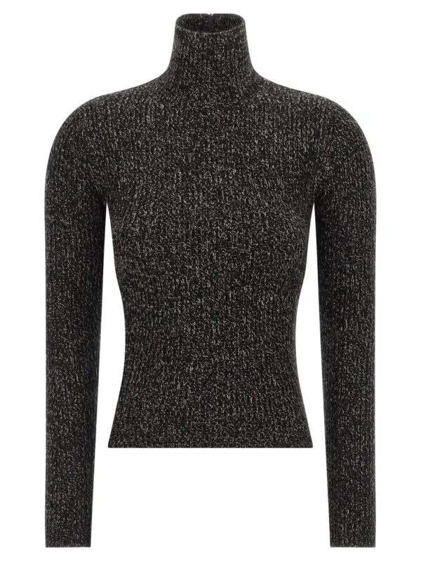 'Azulene1234' turtleneck sweater MAX MARA Black