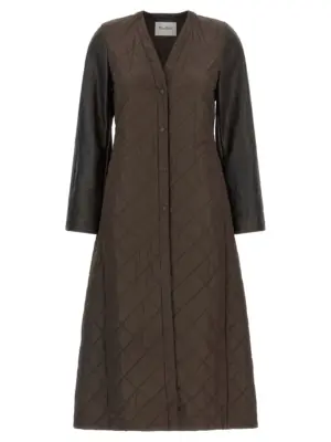 'Berta1234' coat MAX MARA Brown