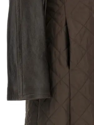 'Berta1234' coat 100% polyamide MAX MARA Brown