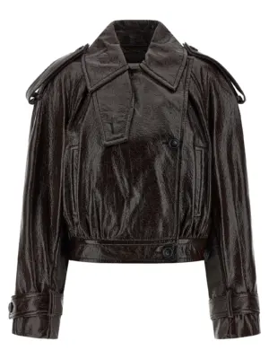 'Beta1234' trench coat SPORTMAX Brown