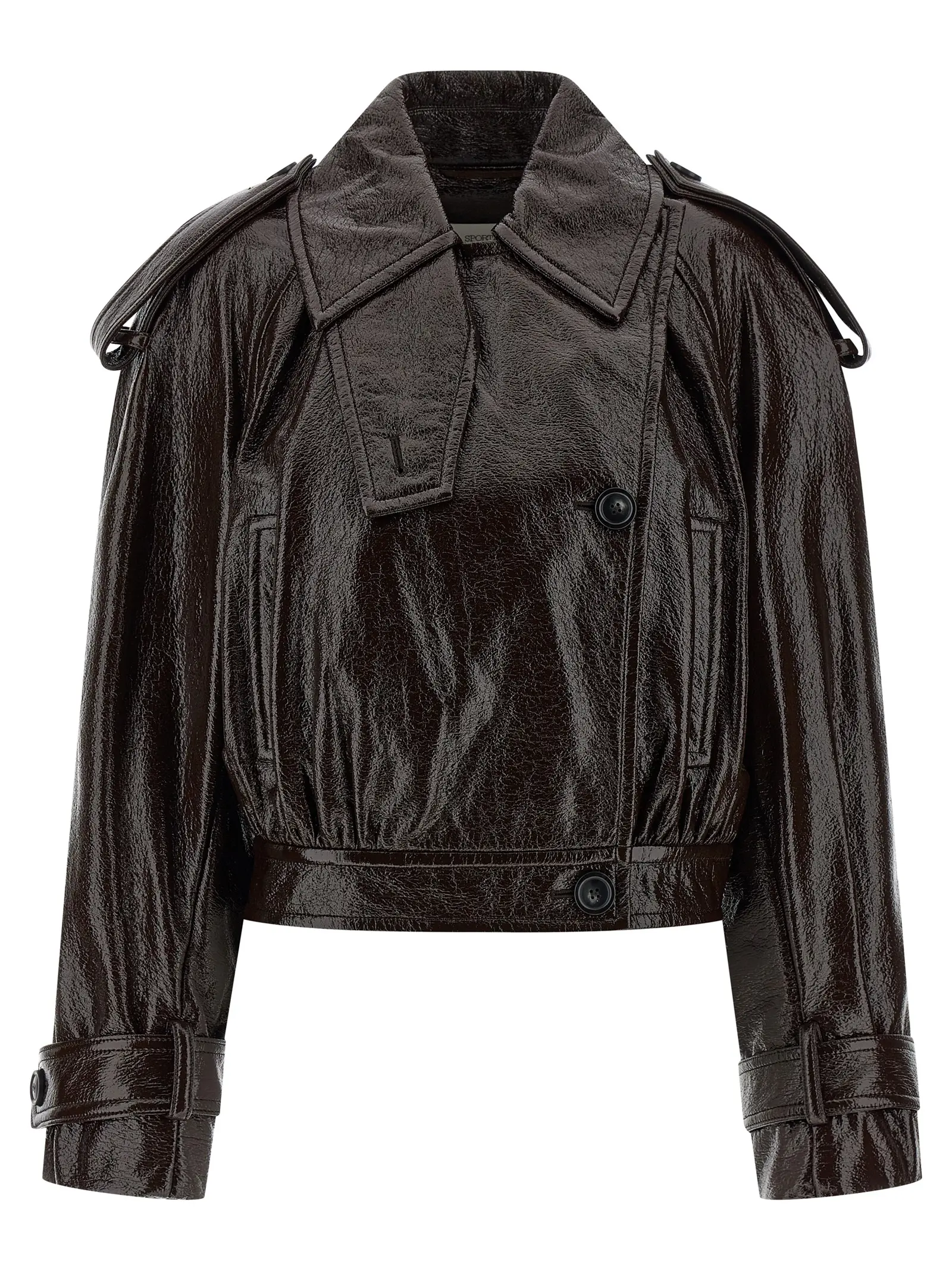 Тренч Beta1234 Sportmax Коричневий 1 'Beta1234' trench coat SPORTMAX Brown