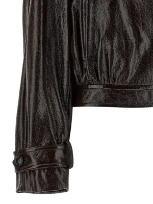 'Beta1234' trench coat 100% cotton SPORTMAX Brown