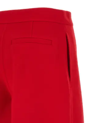 'Buono' shorts 100% virgin wool SPORTMAX Red