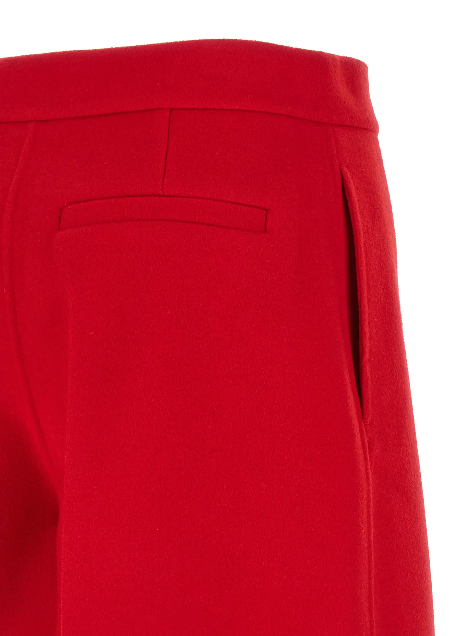 Шорти Buono Sportmax Червоні 4 'Buono' shorts 100% virgin wool SPORTMAX Red