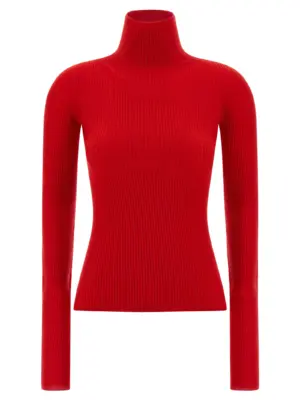 'Niagara' turtleneck sweater SPORTMAX Red