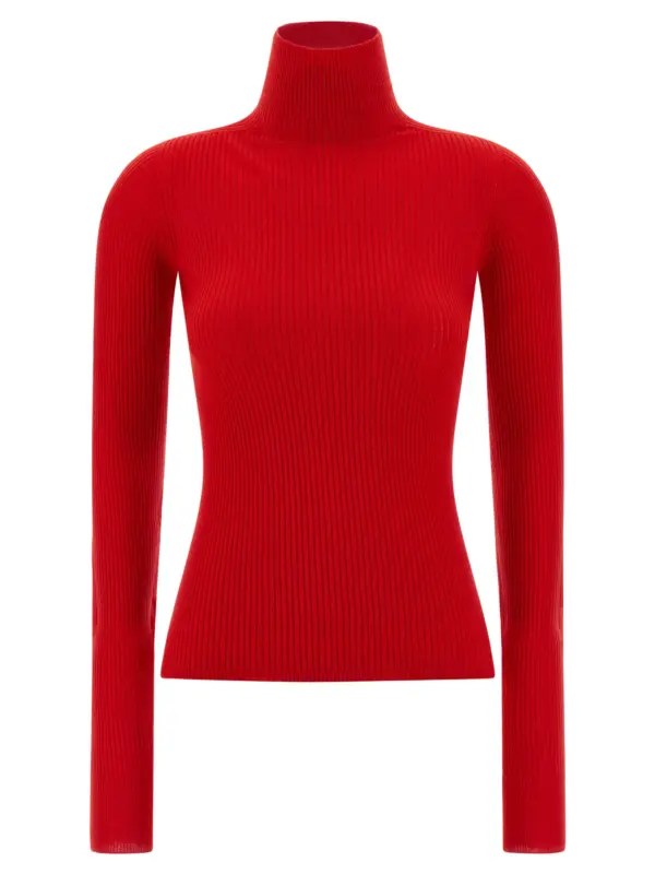 'Niagara' turtleneck sweater SPORTMAX Red