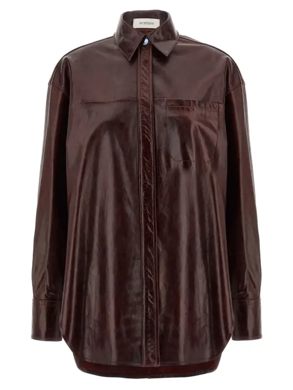 'Borel' shirt SPORTMAX Bordeaux