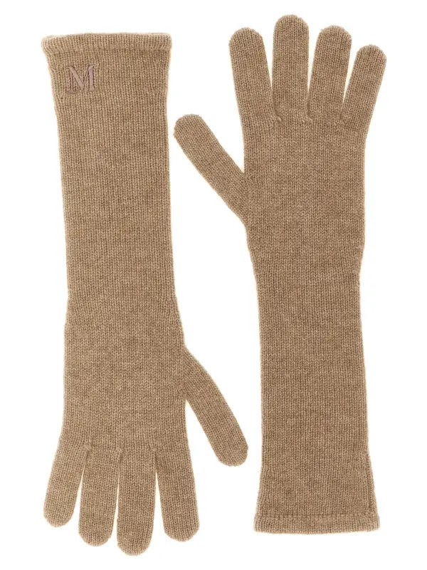 'Mmjock' gloves MAX MARA Beige