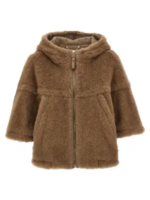 'Petalo4' cape MAX MARA Brown
