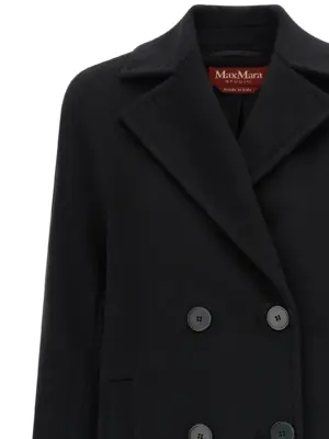 'Agenda' coat Woman MAX MARA STUDIO Black