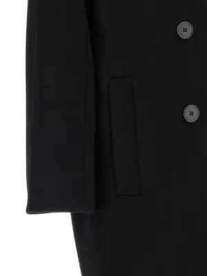 'Agenda' coat 100% virgin wool MAX MARA STUDIO Black