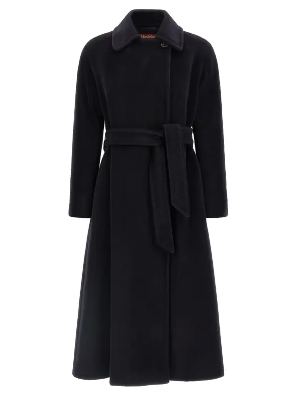 'Tenzone' coat MAX MARA STUDIO Blue