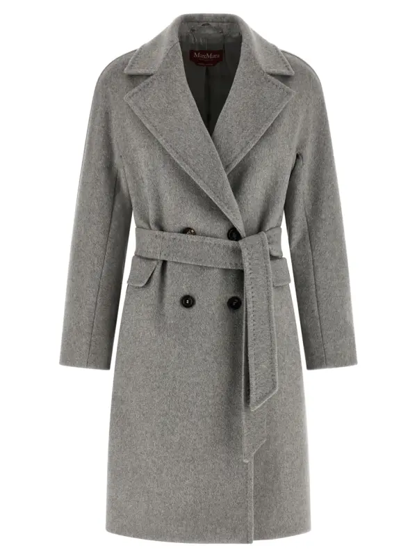 'Panteon' coat MAX MARA STUDIO Gray