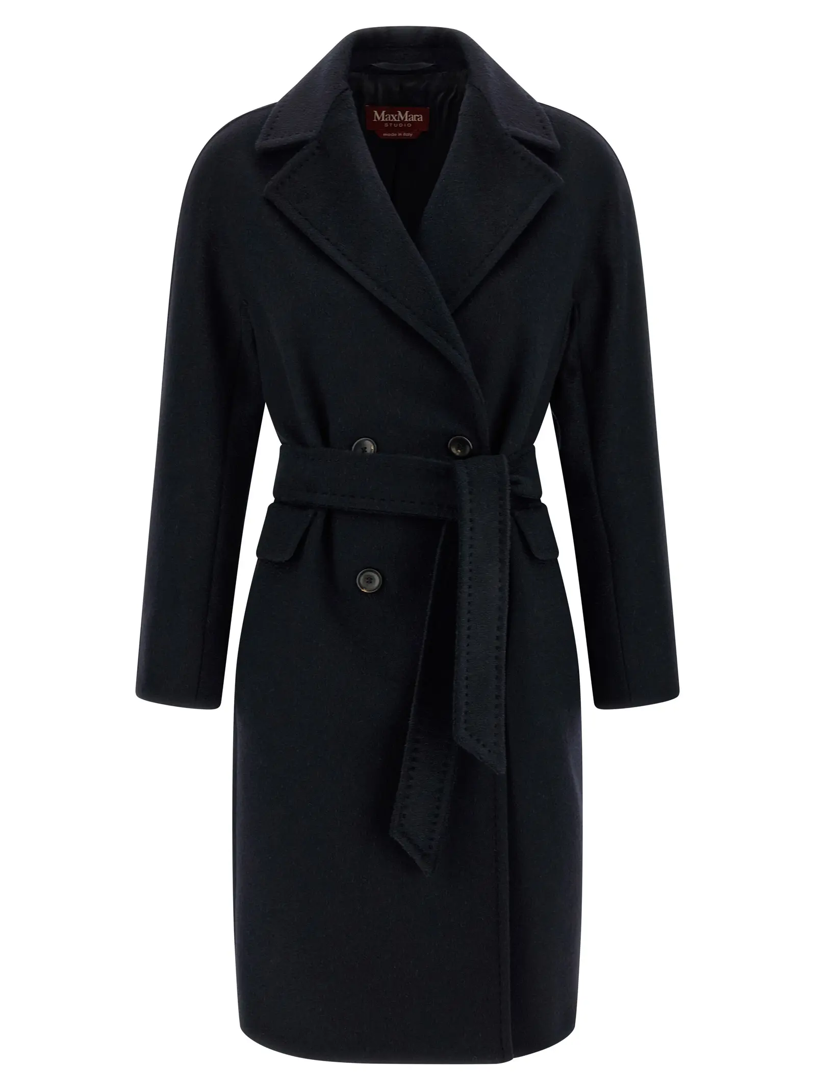 Пальто Panteon Max Mara Studio Синє 1 'Panteon' coat MAX MARA STUDIO Blue