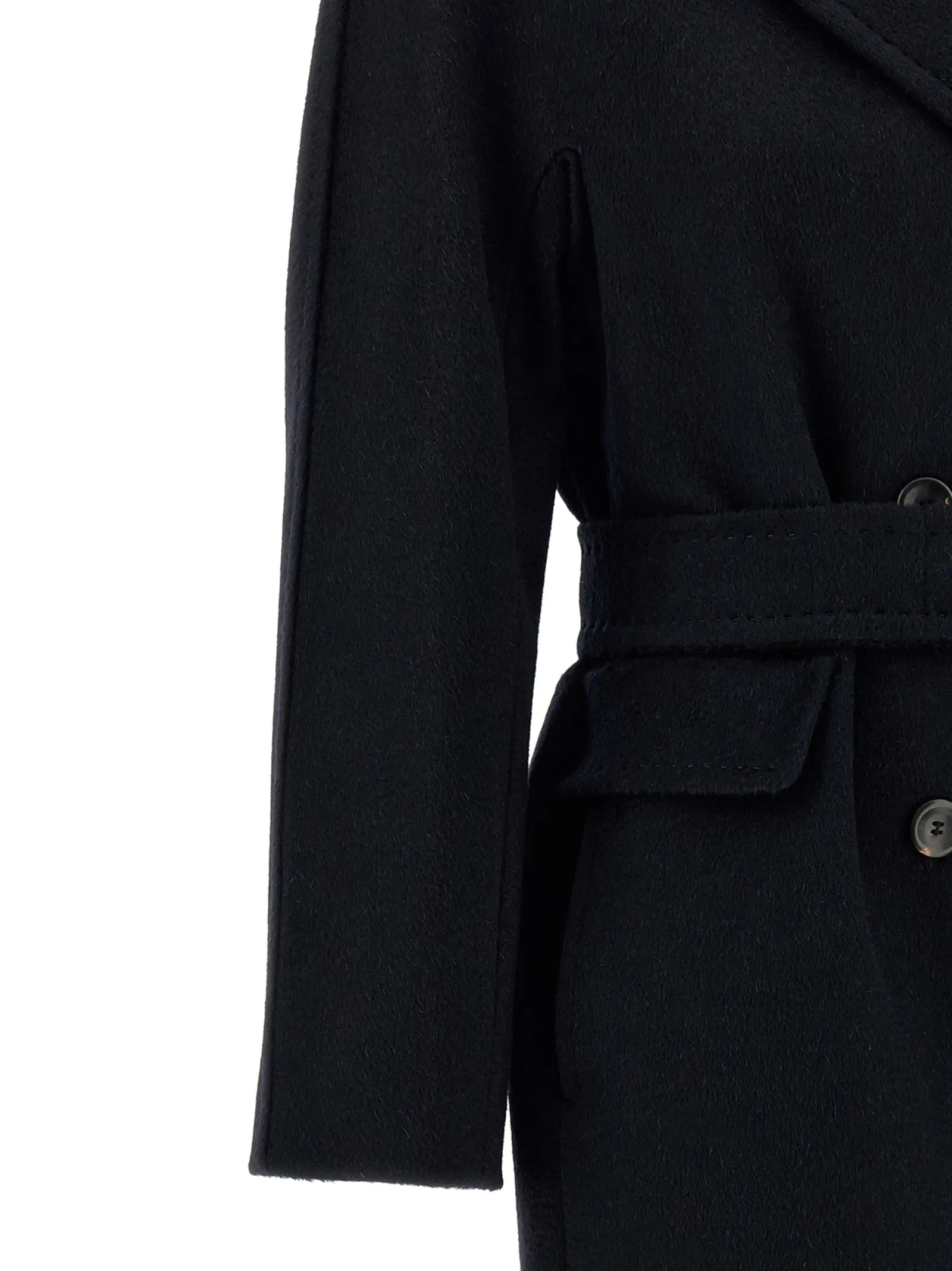 Пальто Panteon Max Mara Studio Синє 4 'Panteon' coat 40% ws