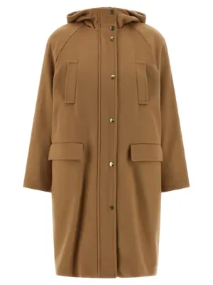 'Alcade' parka MAX MARA STUDIO Beige