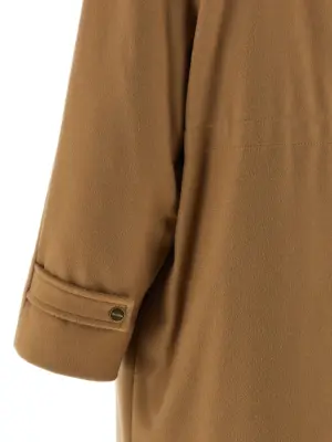 'Alcade' parka 100% polyamide MAX MARA STUDIO Beige